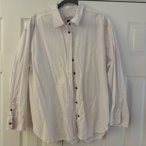 Universal Thread Cream Button Down Shirt